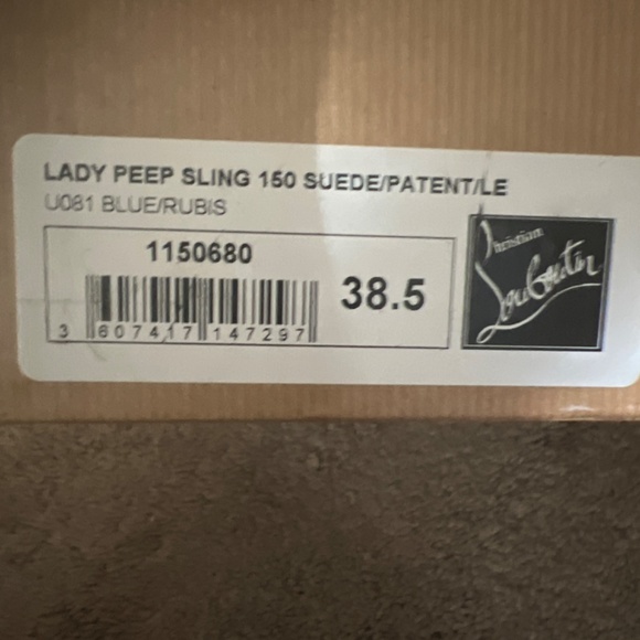 Sling Back Christian Lounoutin - Picture 5 of 5